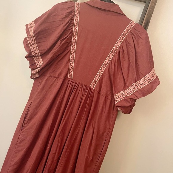 NEW Free People Samantha Shirtdress in Double Dare - Picture 12 of 16